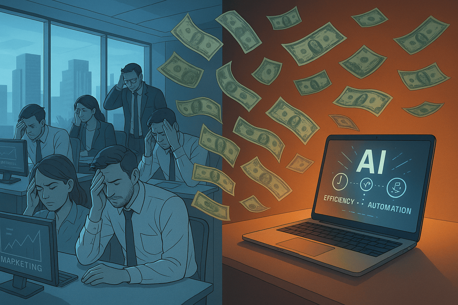 Replace Marketing Team AI Featured