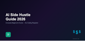 How to Start an AI Side Hustle in 2026: Complete Beginner's Guide (No Coding ...