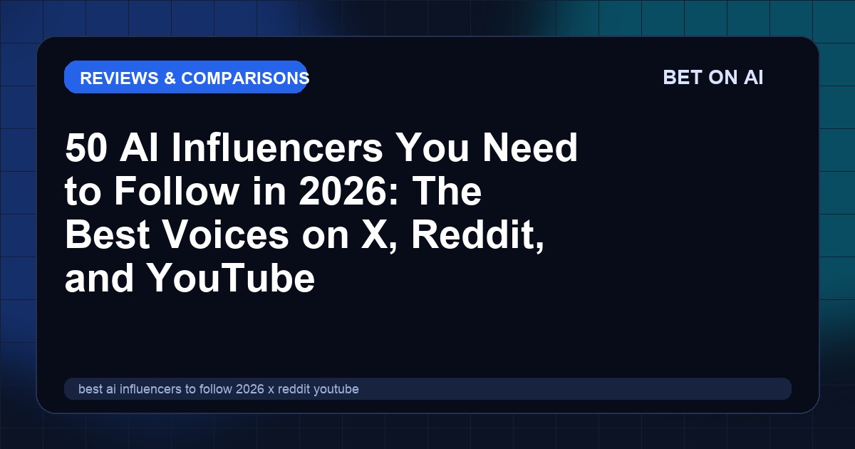 best-ai-influencers-to-follow-2026-x-reddit-youtube