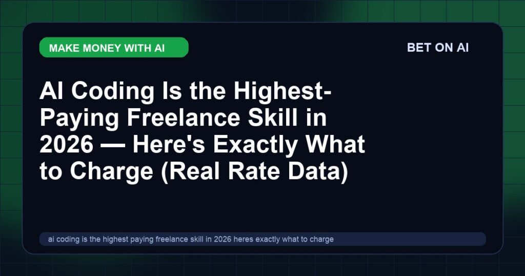 ai-coding-is-the-highest-paying-freelance-skill-in-2026-heres-exactly-what-to-charge-real-rate-data