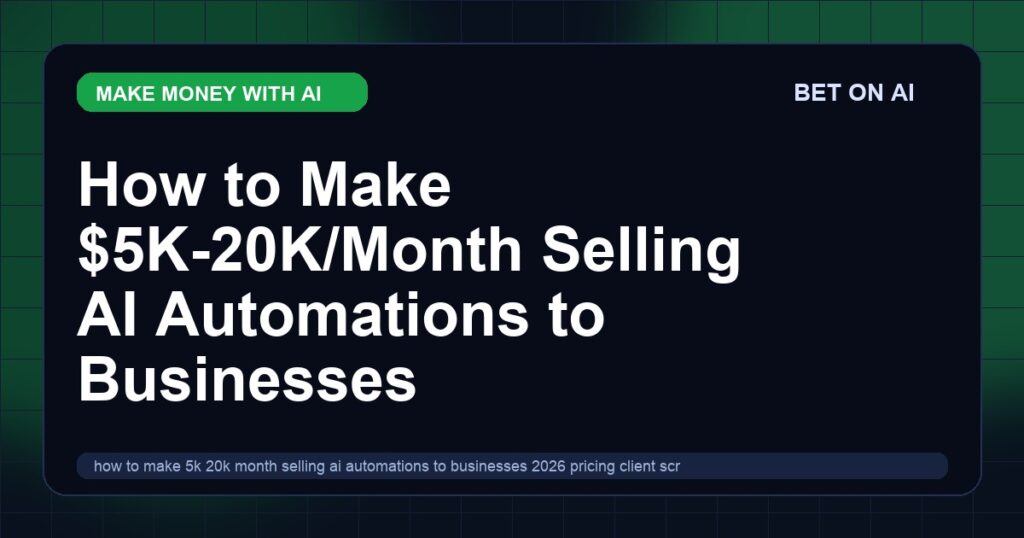 how-to-make-5k-20k-month-selling-ai-automations-to-businesses-2026-pricing-client-scripts