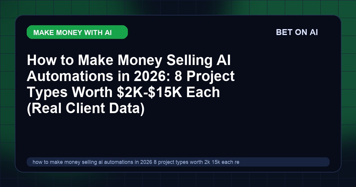 how-to-make-money-selling-ai-automations-in-2026-8-project-types-worth-2k-15k-each-real-client-data