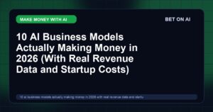 10 AI Business Models Actually Making Money in 2026 (With Real Revenue Data a...