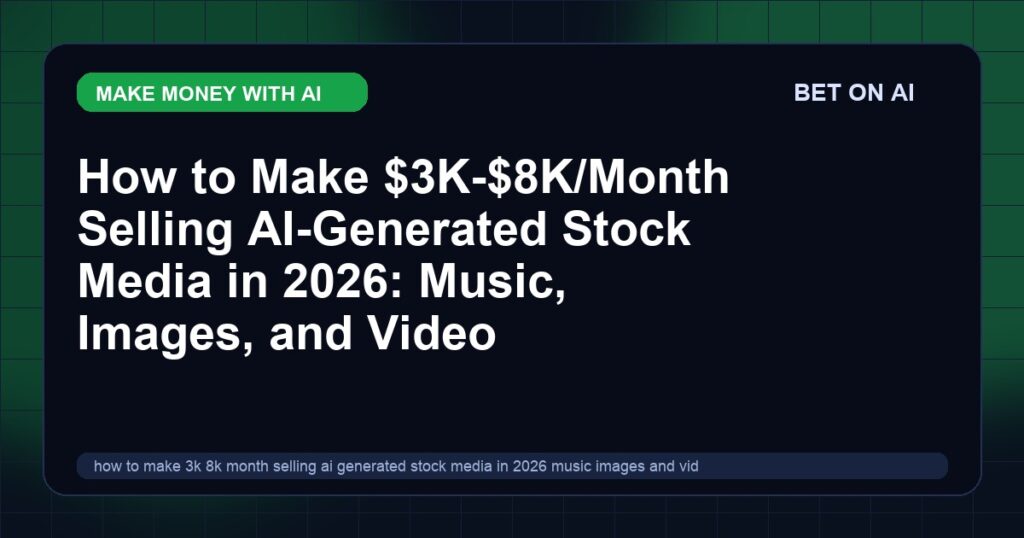 how-to-make-3k-8k-month-selling-ai-generated-stock-media-in-2026-music-images-and-video-complete-platform-guide