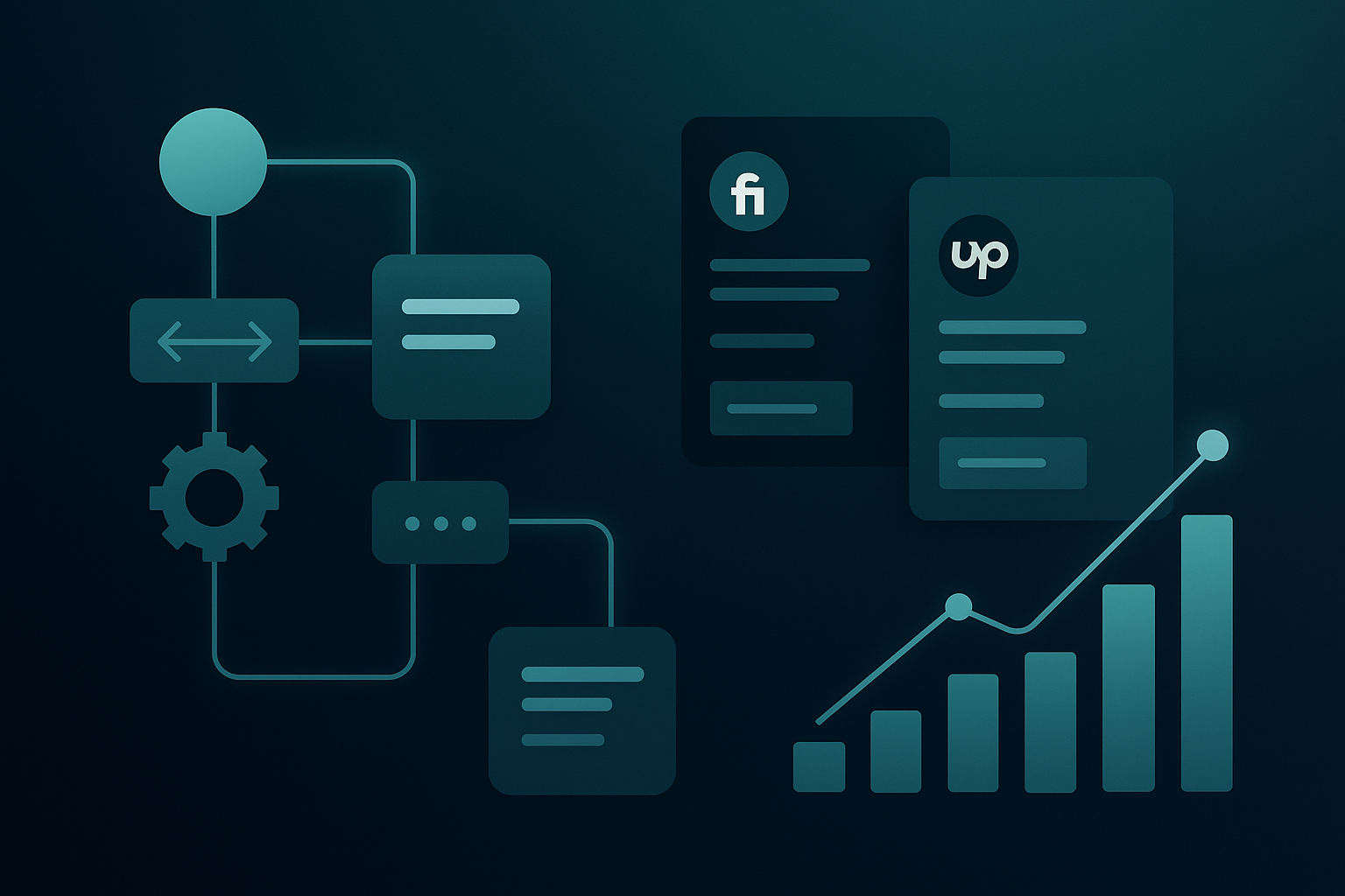 AI automation freelancing on Fiverr and Upwork hero image
