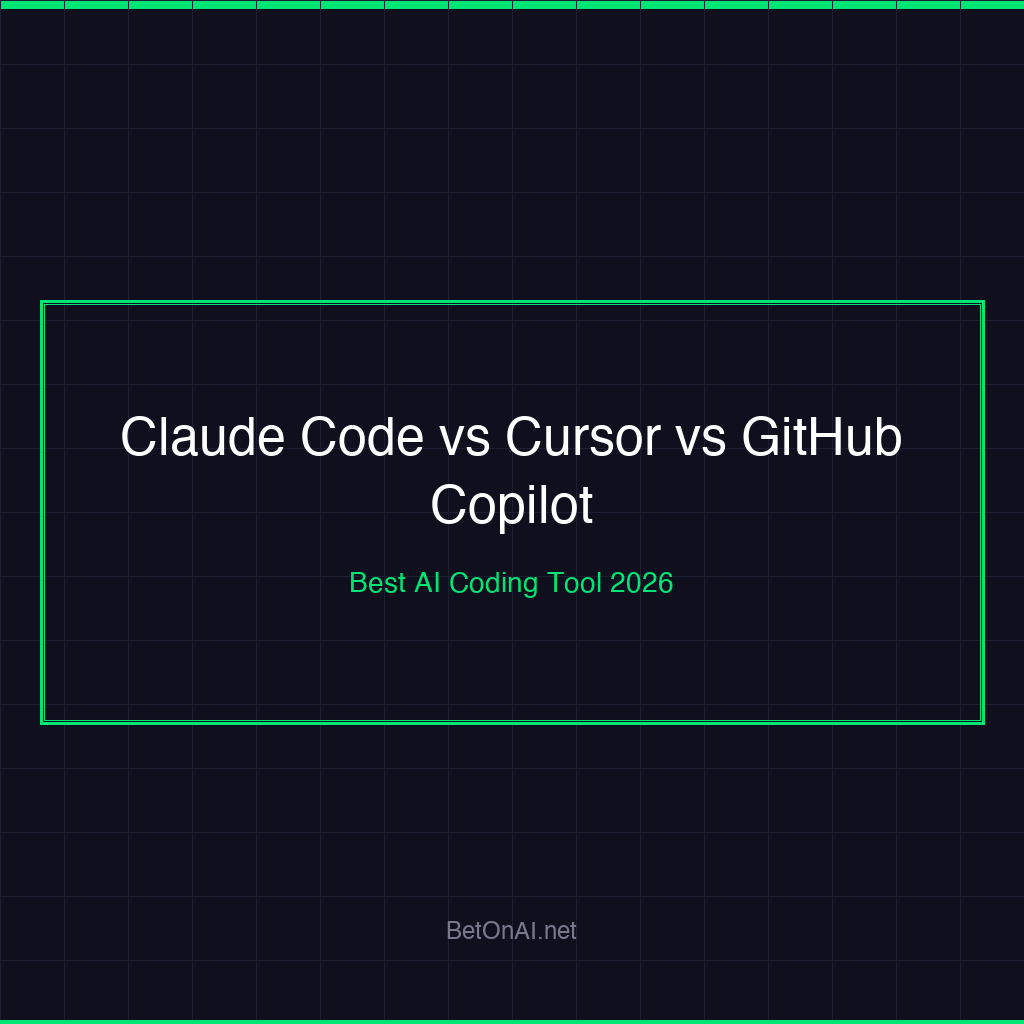 Claude Code vs Cursor vs GitHub Copilot 2026: Which AI Coding Tool Actually Wins?