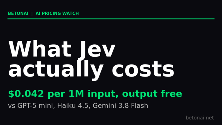 what-jev-actually-costs-typesafe-decision-model-vs-gpt-5-mini-claude-haiku-4-5-gemini-flash-2026